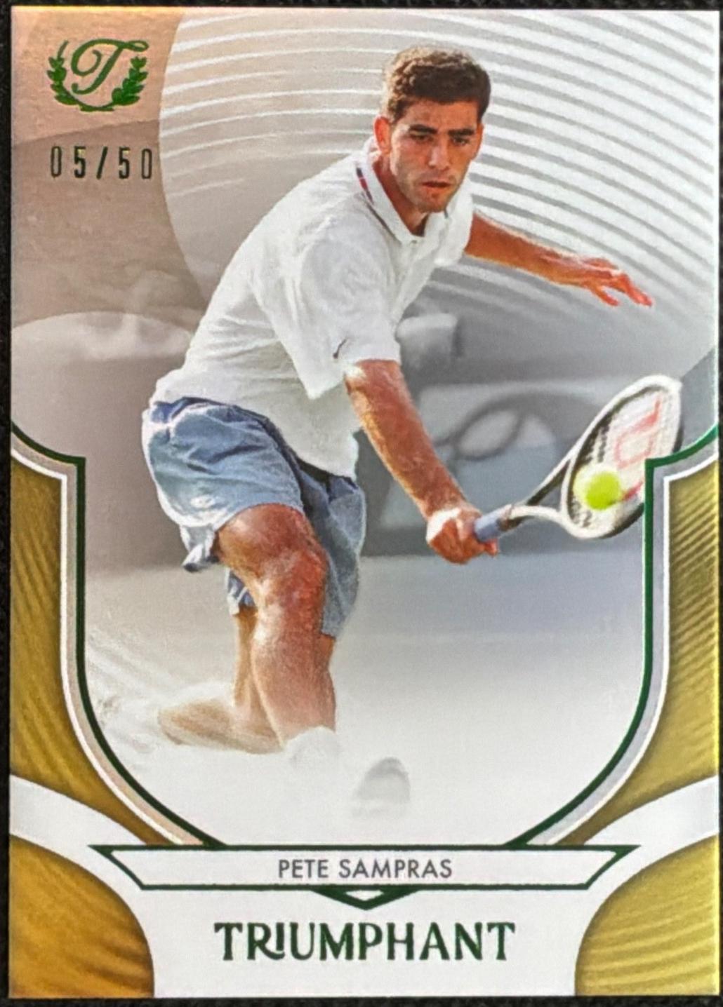 Pete Sampras [Gold Foil] #14