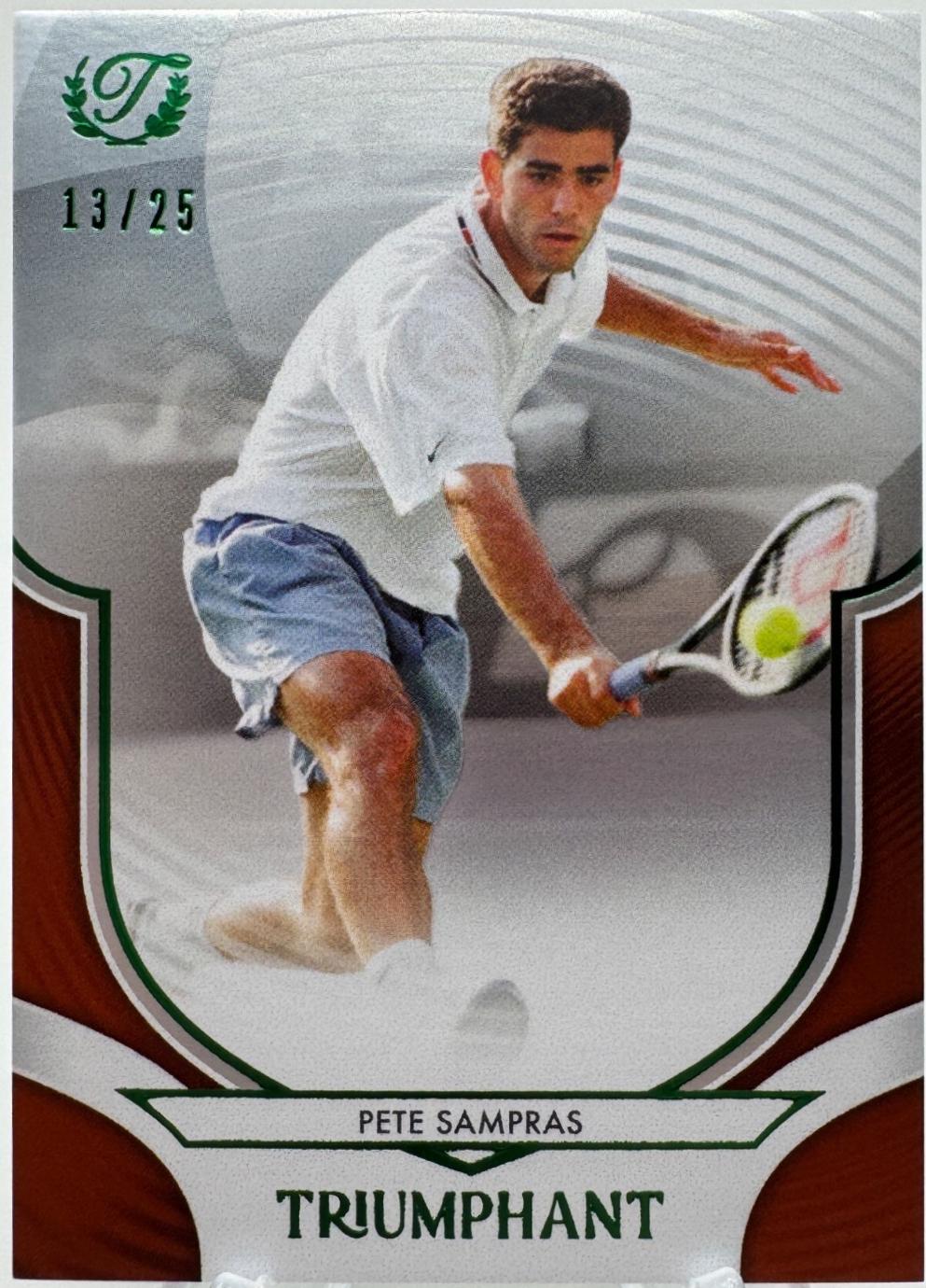 Pete Sampras [Orange Foil] #14