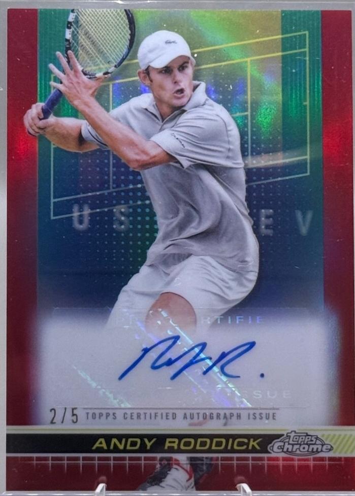 Andy Roddick [Red Refractor] #TCA-ARK