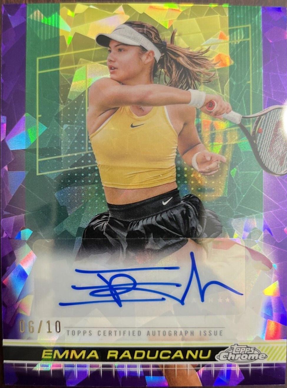 Emma Raducanu [Purple Sapphire] #TCA-ERU