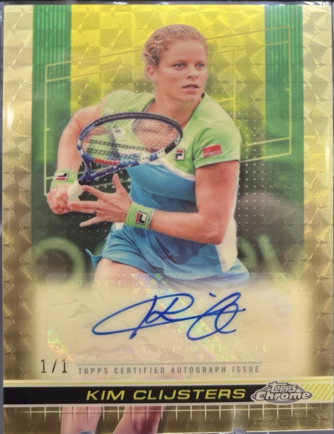 Kim Clijsters [Superfractor] #TCA-KCS
