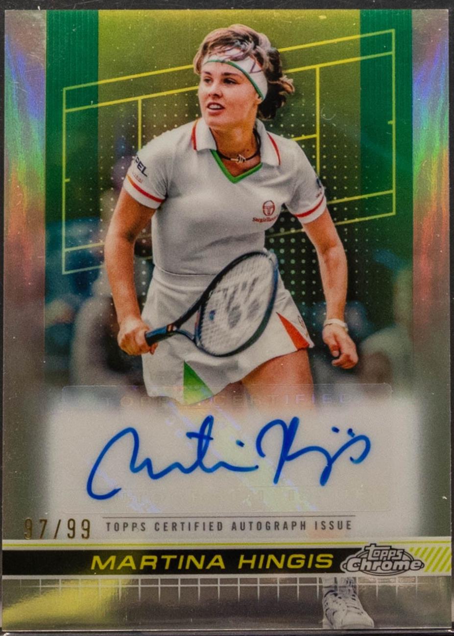 Martina Hingis [Refractor] #TCA-MHS