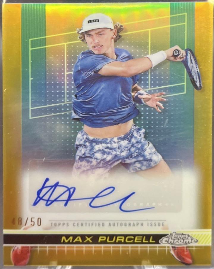 Max Purcell [Gold Refractor] #TCA-MPL