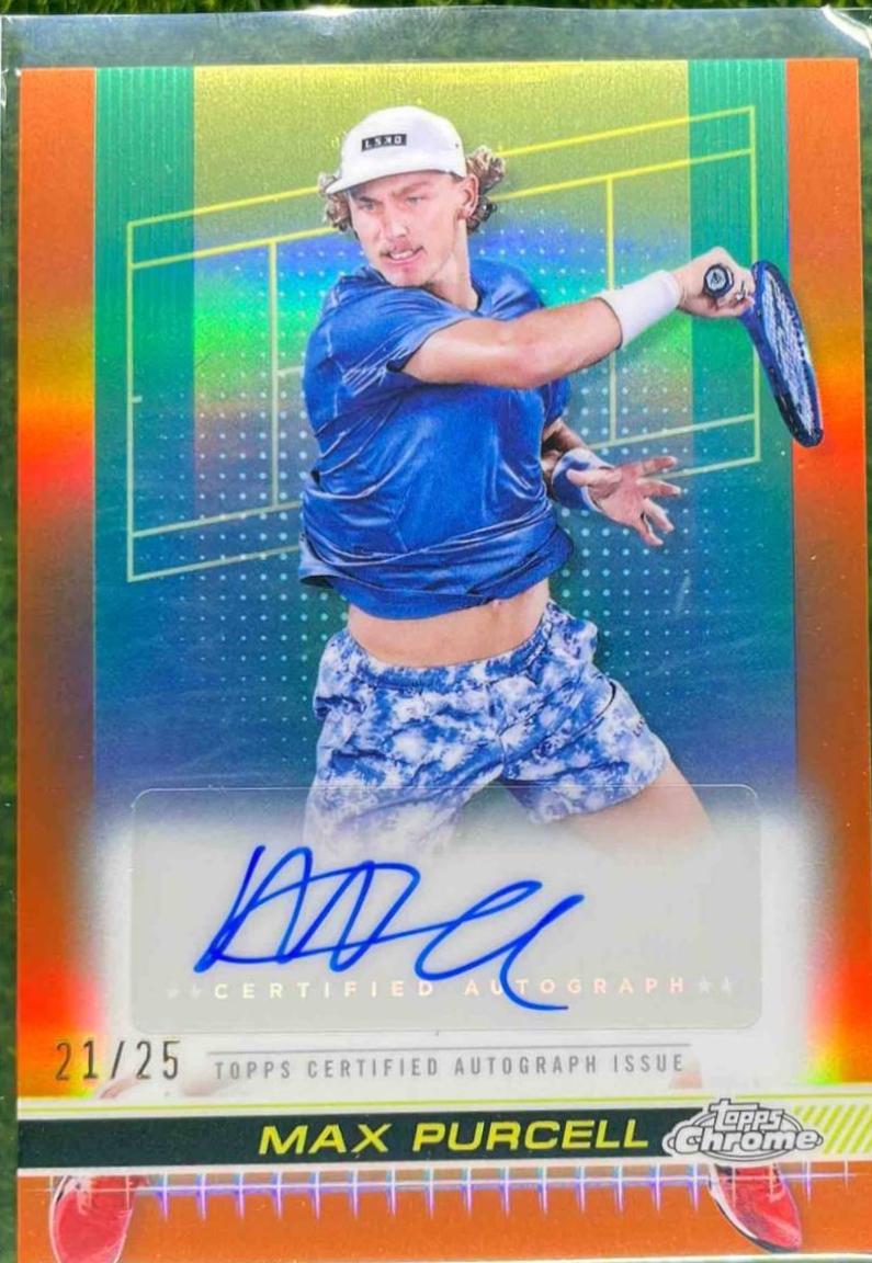 Max Purcell [Orange Refractor] #TCA-MPL