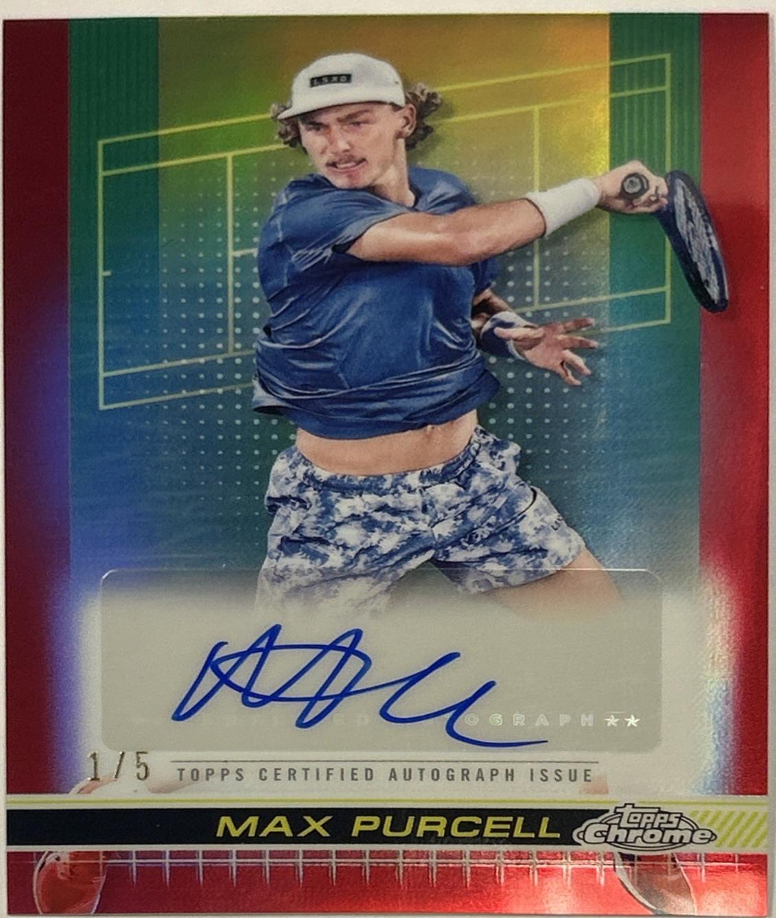 Max Purcell [Red Refractor] #TCA-MPL