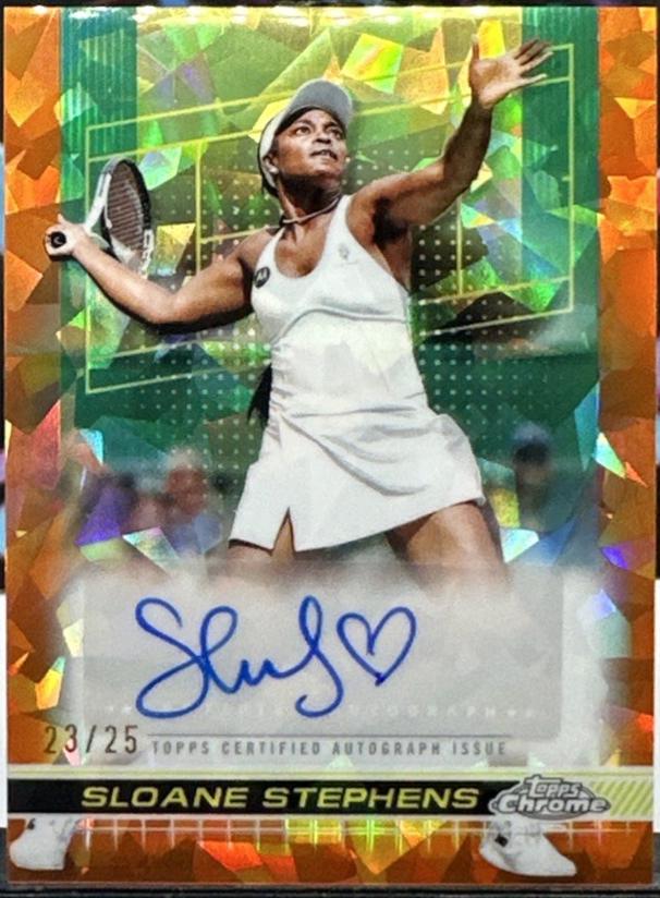 Sloane Stephens [Orange Sapphire] #TCA-SSS