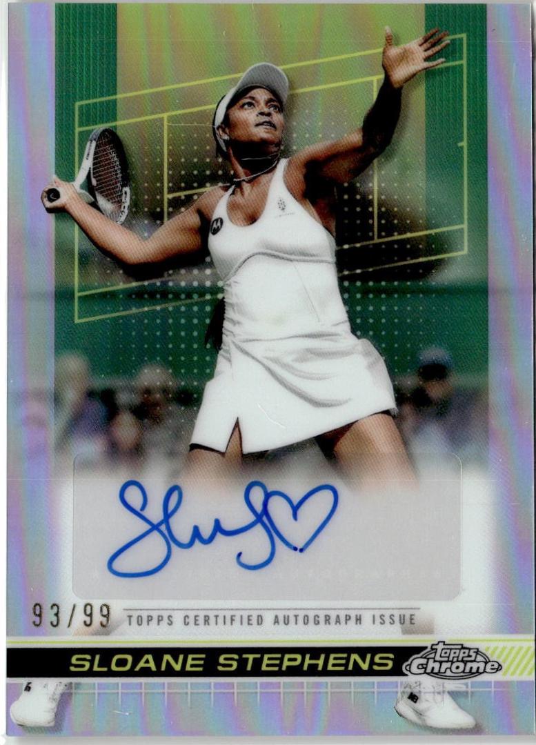Sloane Stephens [Refractor] #TCA-SSS