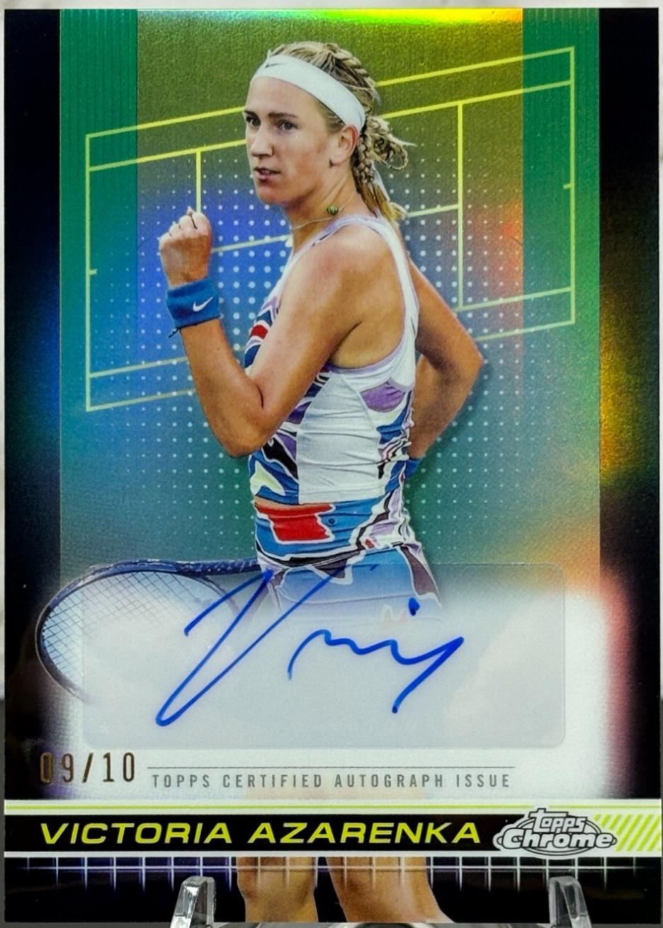 Victoria Azarenka [Black Refractor] #TCA-VAA