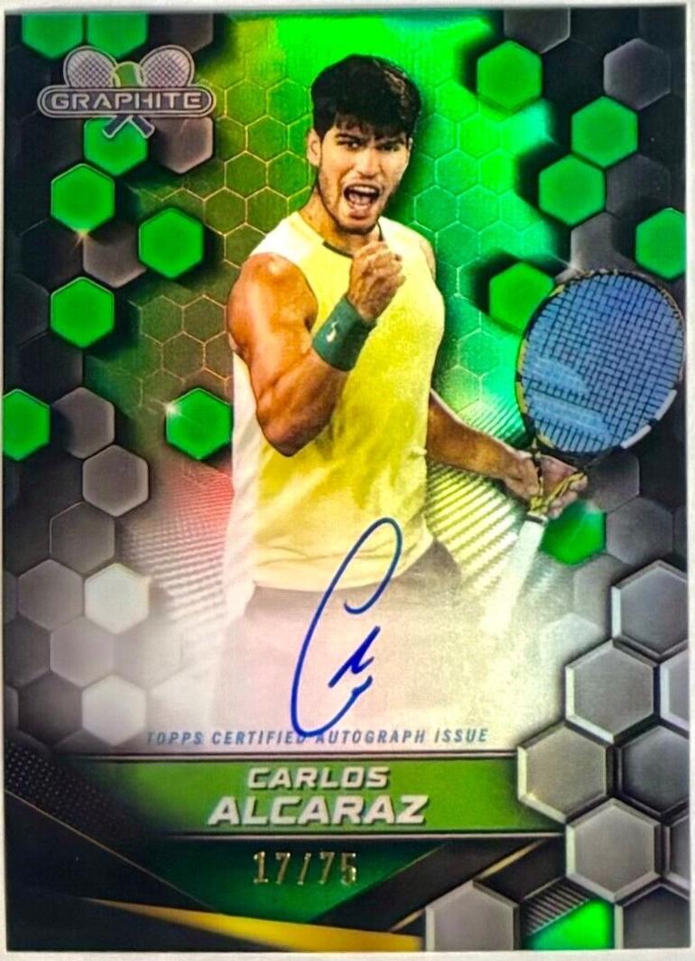 Carlos Alcaraz [Green Refractor] #GS-CAZ