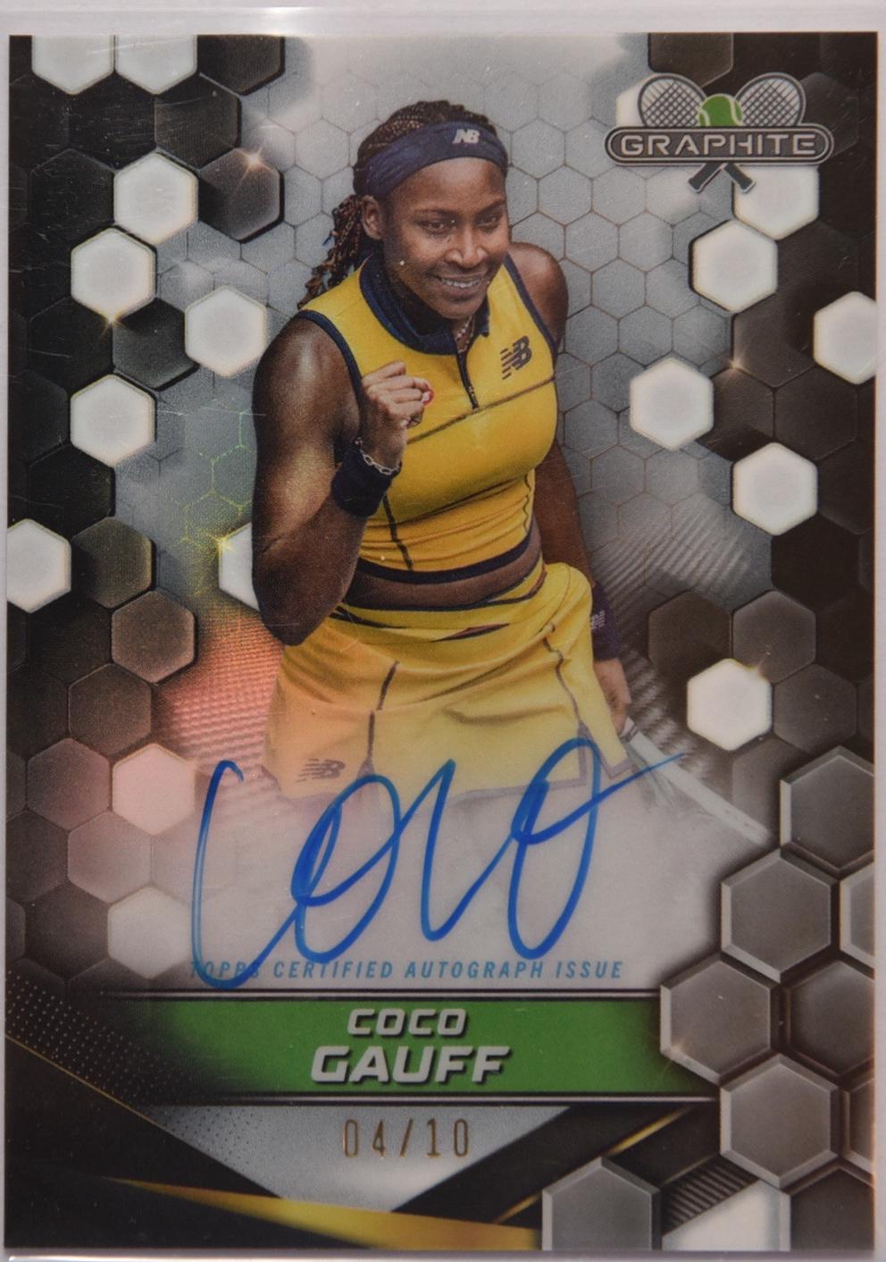 Coco Gauff [White Refractor] #GS-CGF