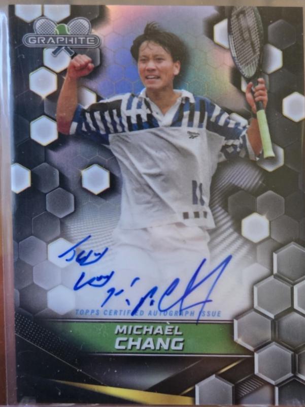 Michael Chang [White Refractor] #GS-MCG