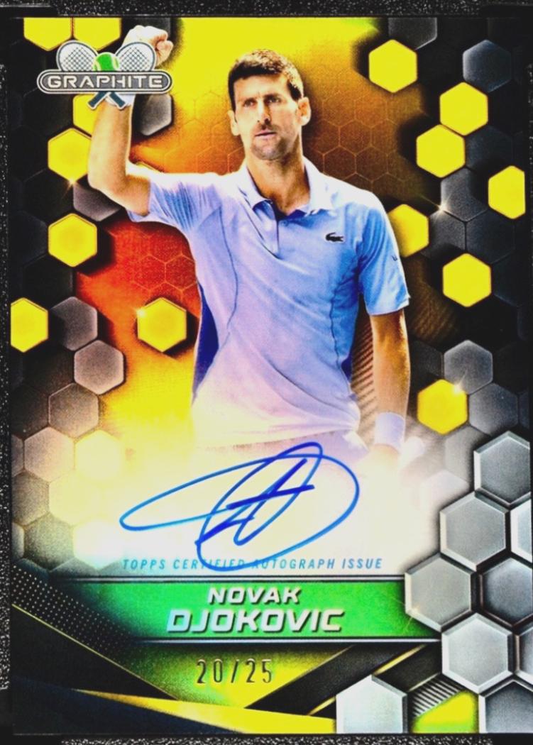 Novak Djokovic [Gold Refractor] #GS-NDC