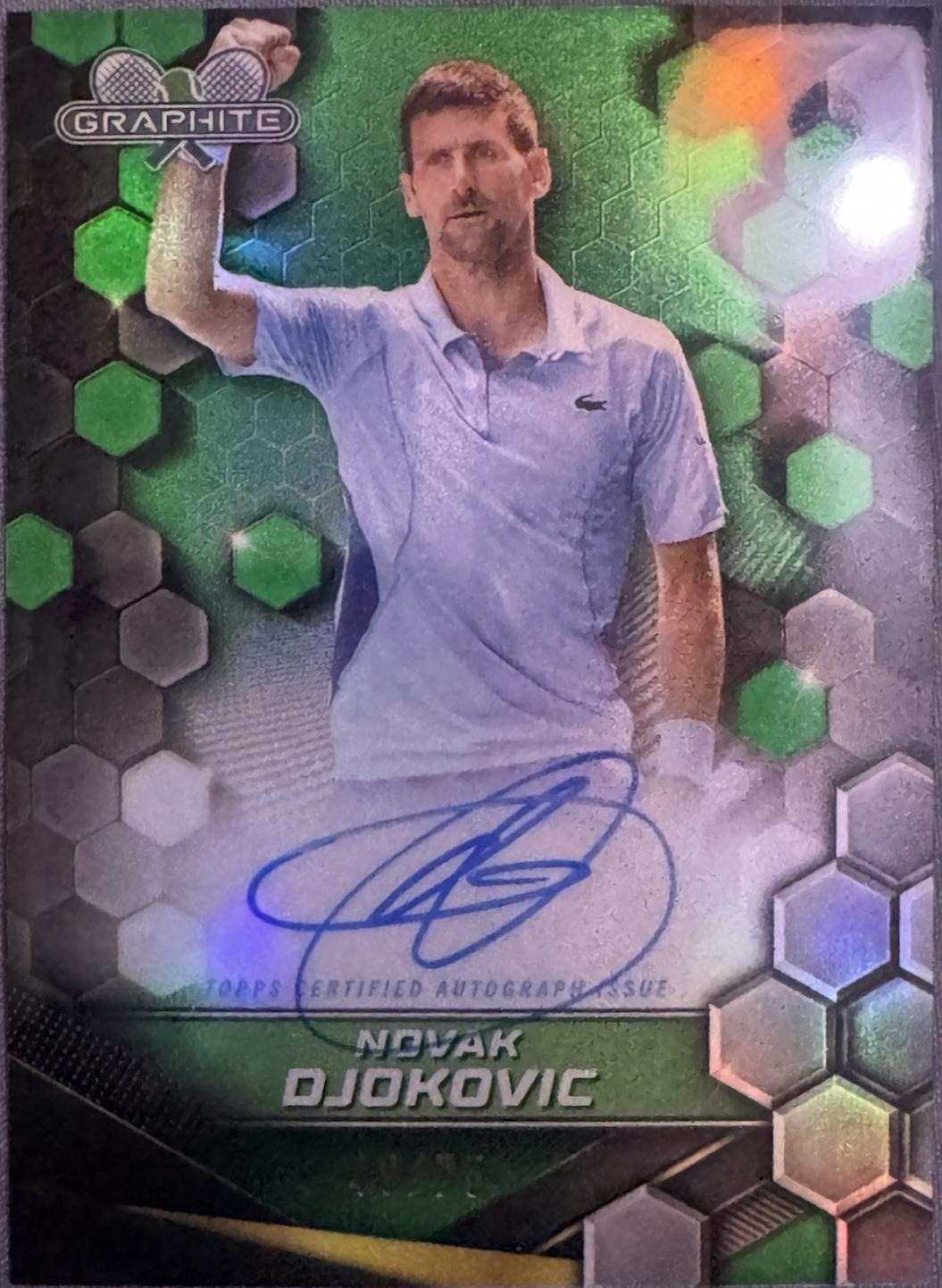 Novak Djokovic [Green Refractor] #GS-NDC