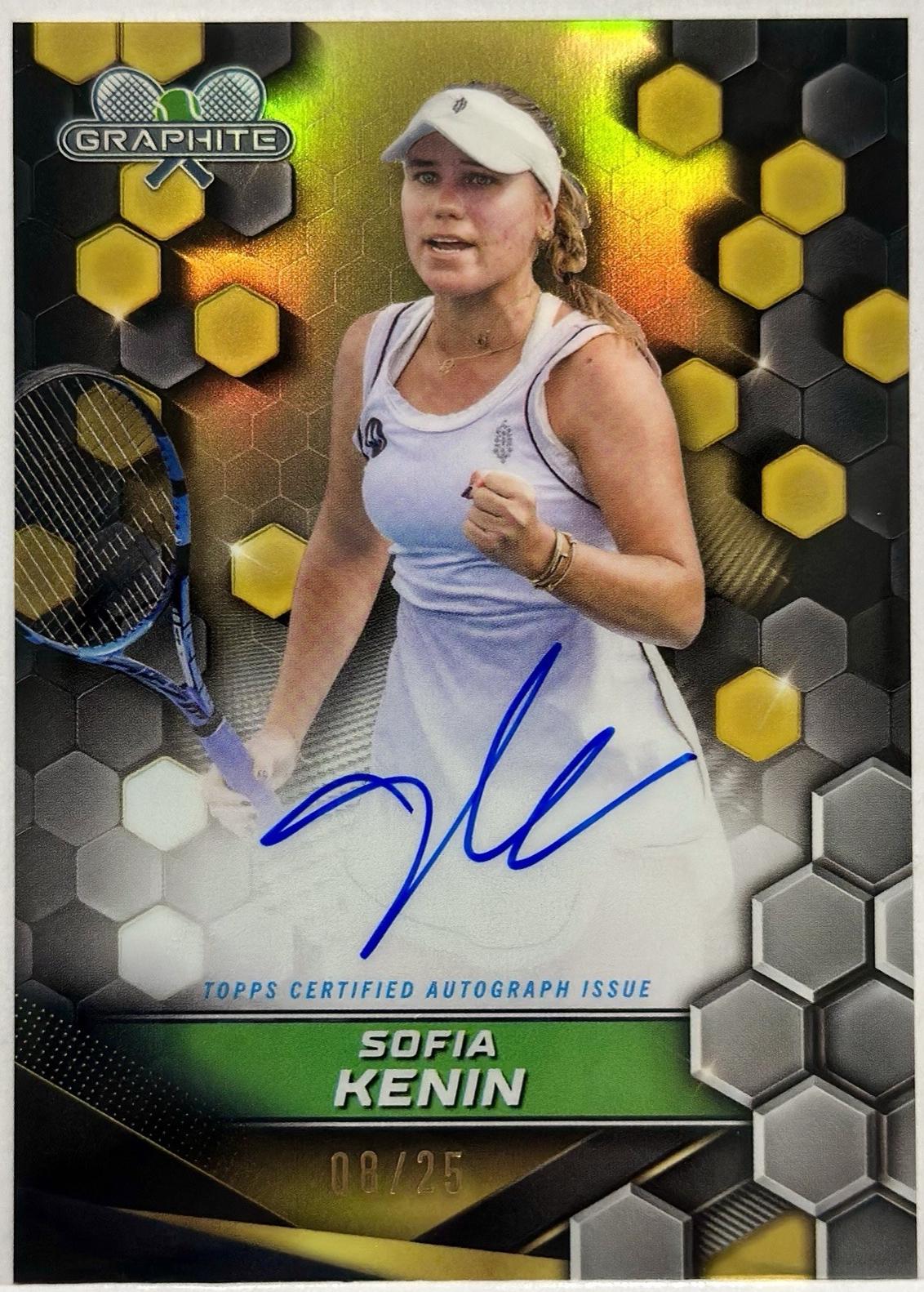 Sofia Kenin [Gold Refractor] #GS-SKN