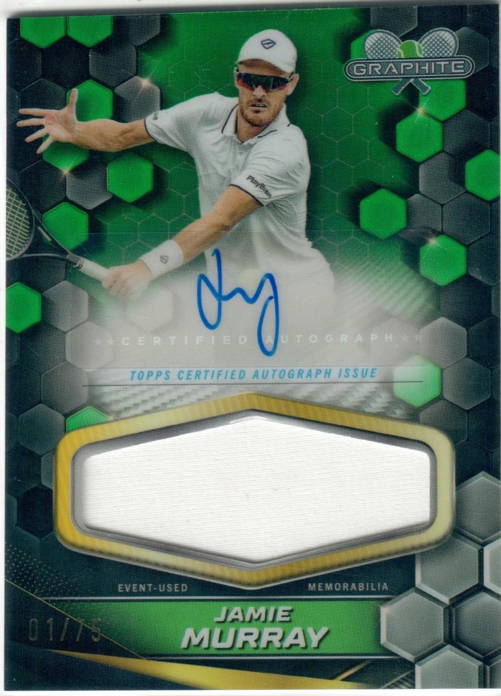 Jamie Murray [Green Refractor] #GSR-JMY