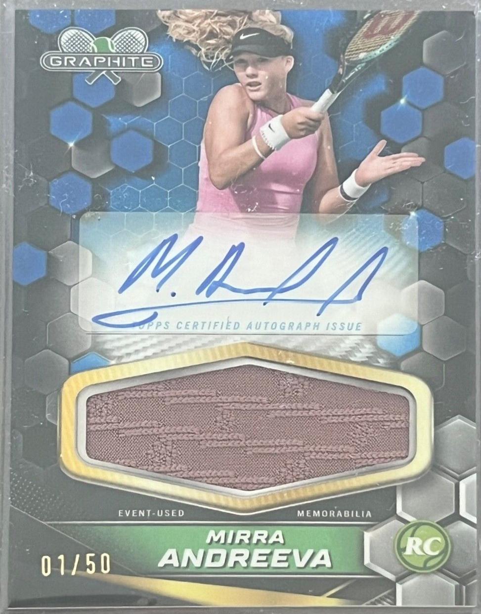 Mirra Andreeva [Blue Refractor] #GSR-MAA