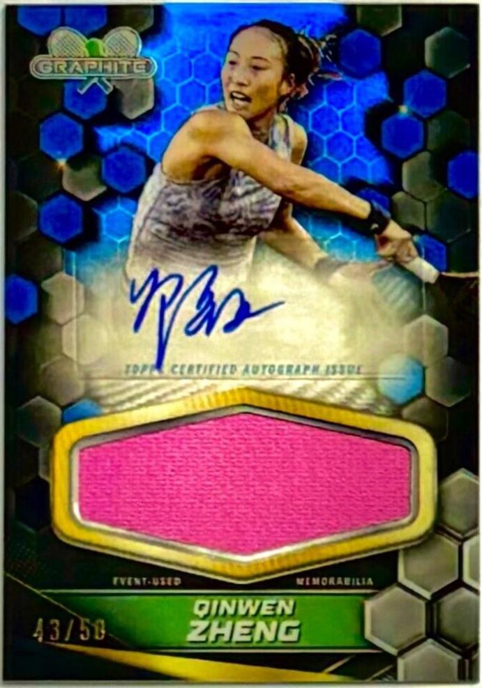 Qinwen Zheng [Blue Refractor] #GSR-QZG