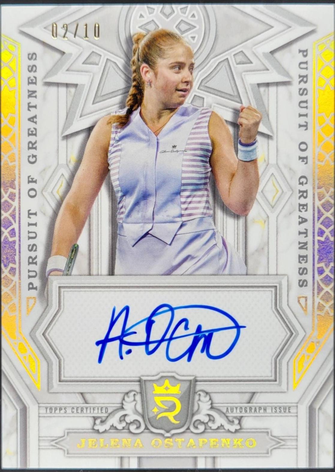 Jelena Ostapenko [Gold] #PGS-JOO