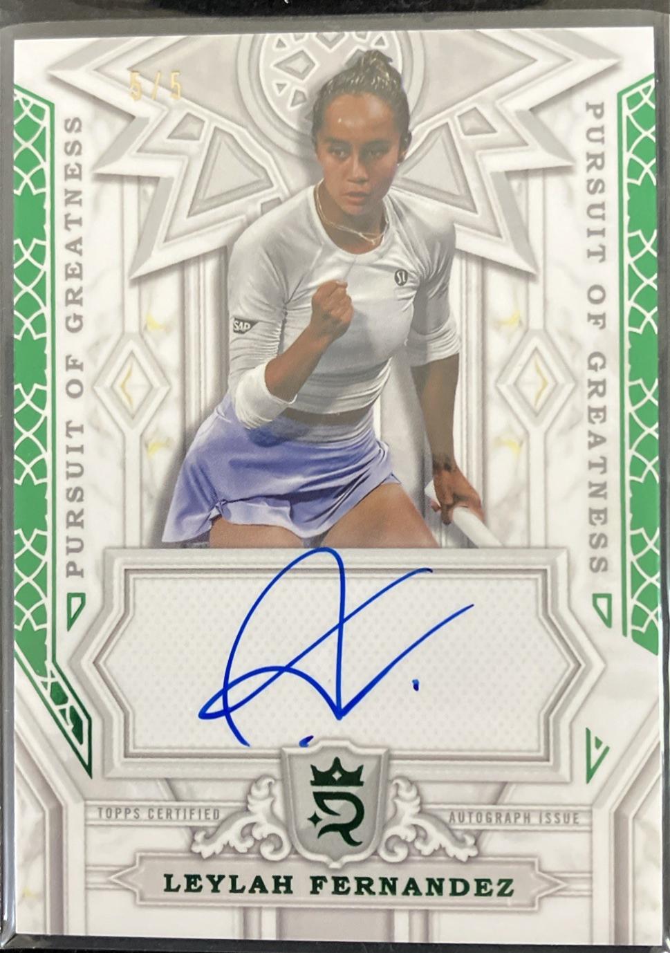 Leylah Fernandez [Green] #PGS-LFZ