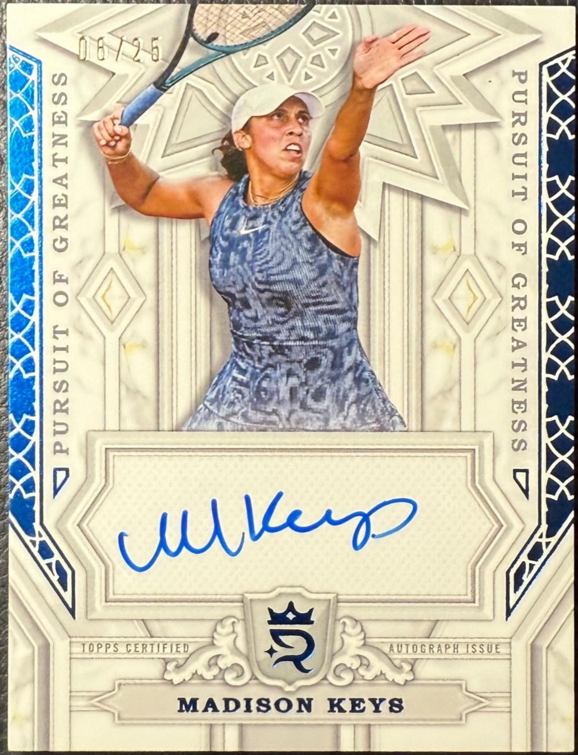 Madison Keys [Blue] #PGS-MKS