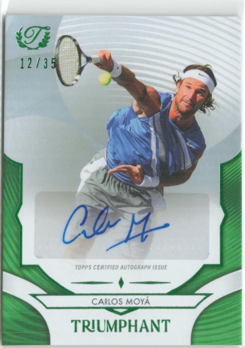 Carlos Moya [Green Foil] #30-A