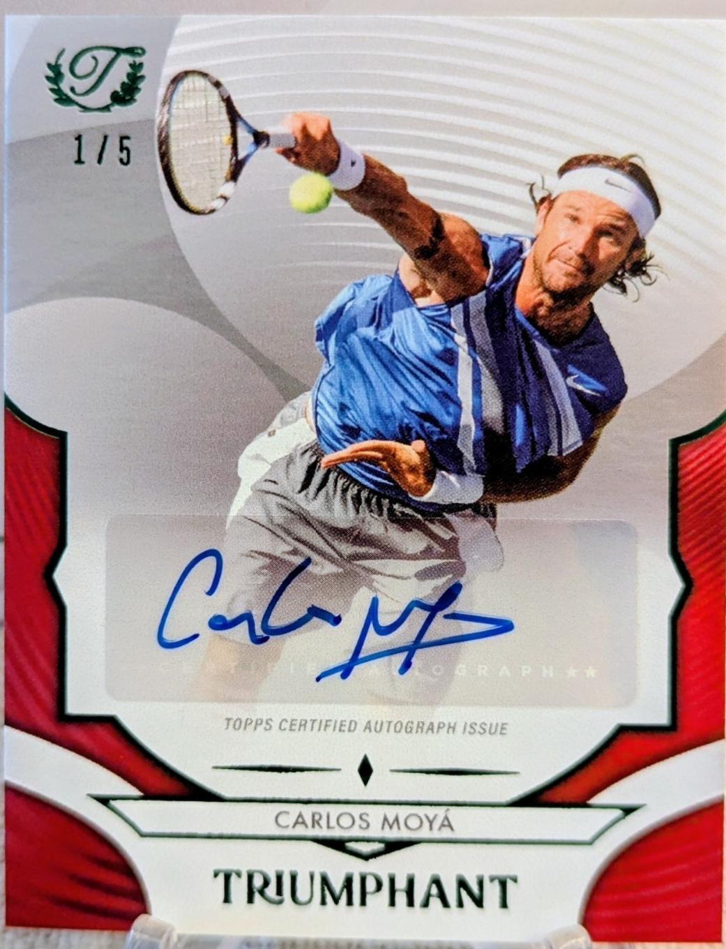 Carlos Moya [Red Foil] #30-A