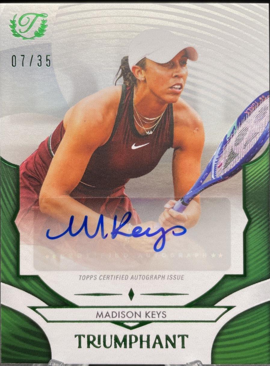 Madison Keys [Green Foil] #22-A