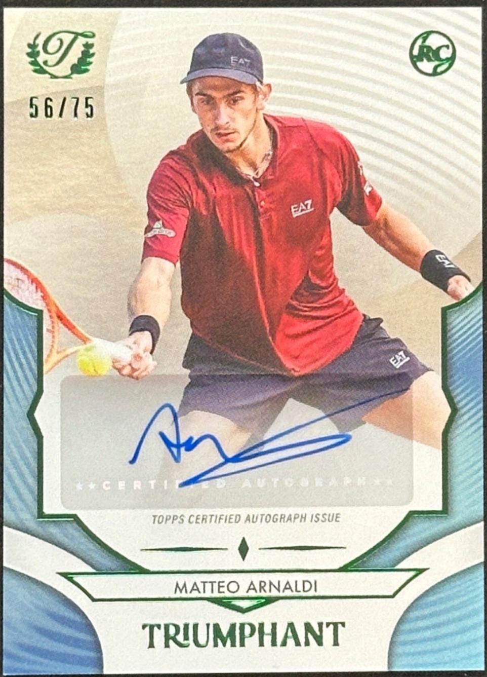 Matteo Arnaldi [Blue Foil] #28-A