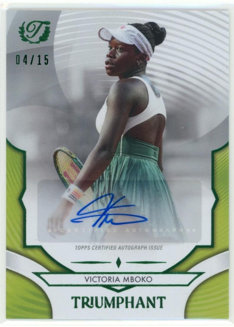 Victoria Mboko [Yellow Foil] #75-A