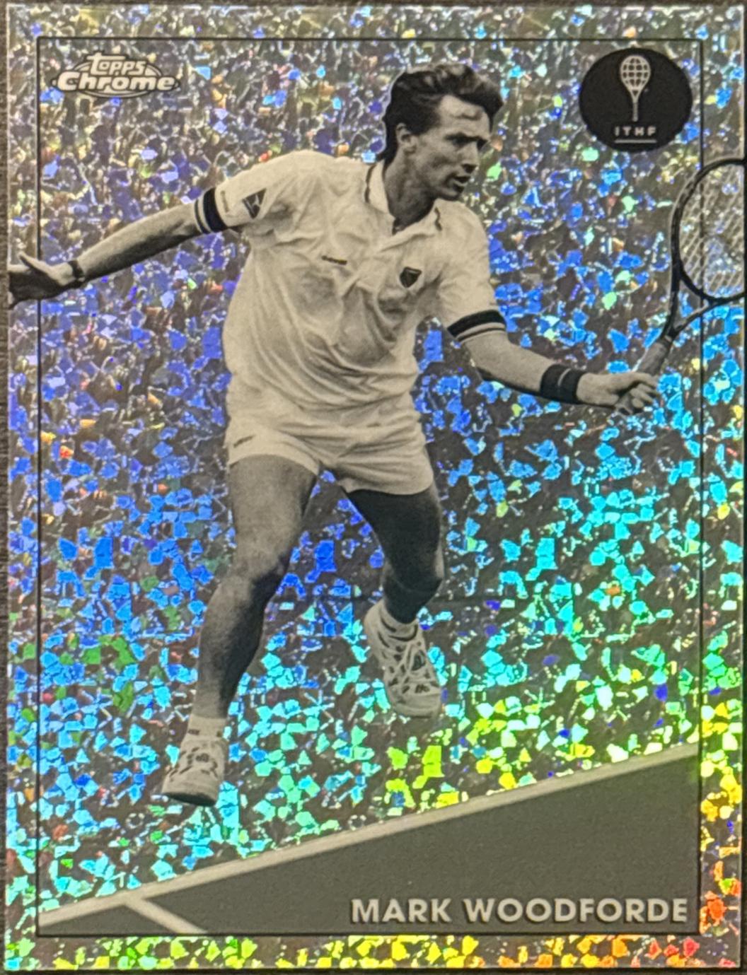 Mark Woodforde [Black White Mini-Diamond] #79