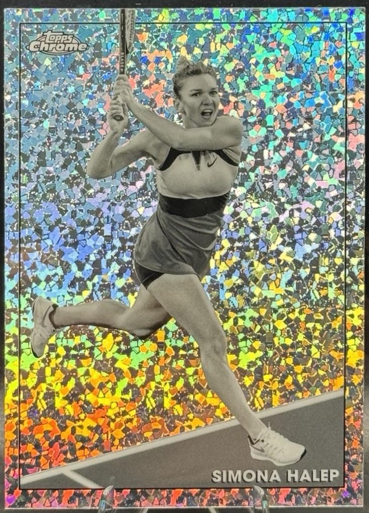 Simona Halep [Black White Mini-Diamond] #74