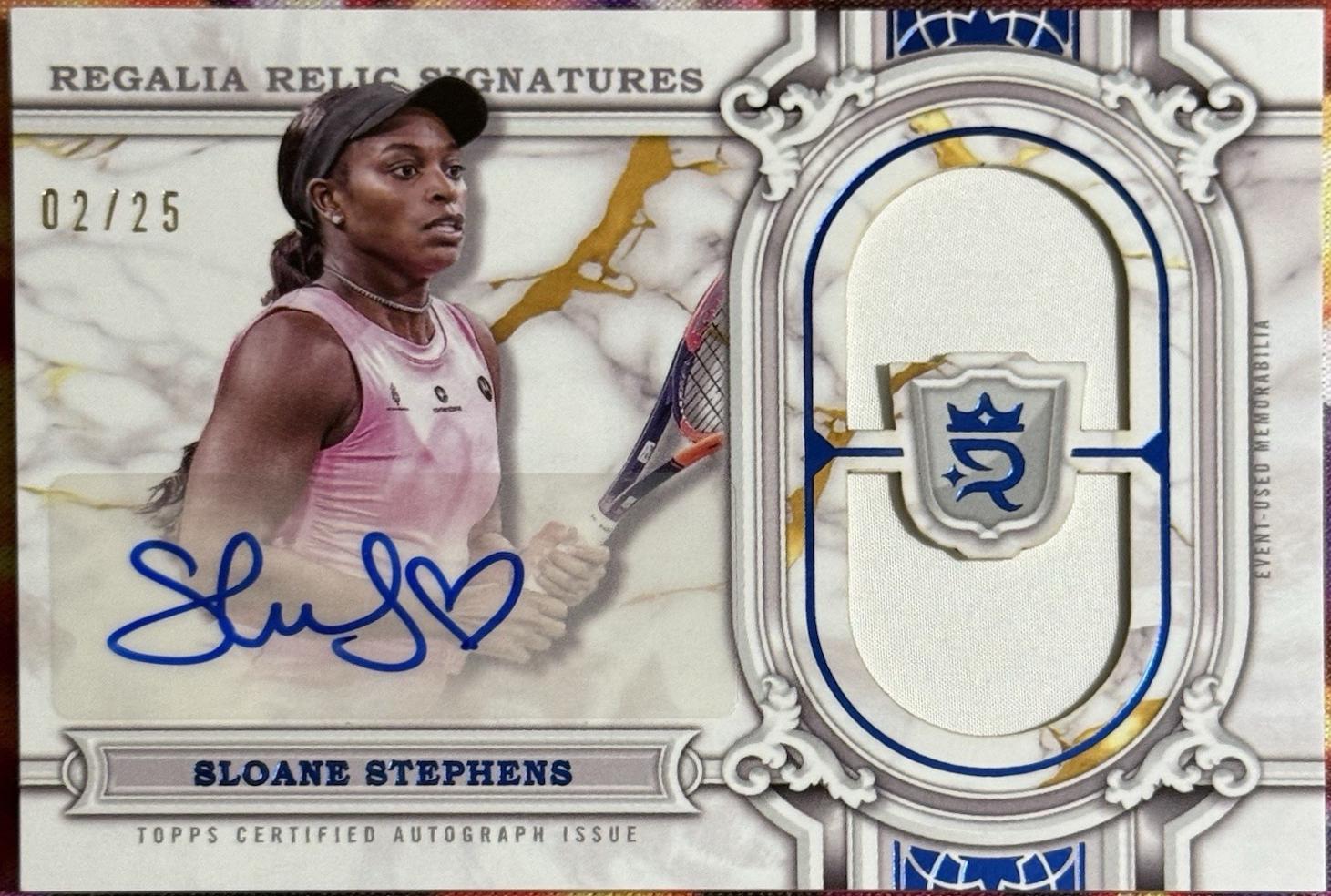 Sloane Stephens [Blue] #RRS-SSS