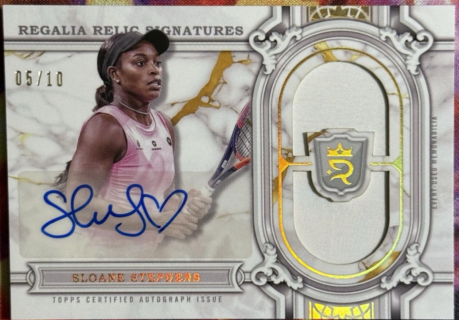 Sloane Stephens [Gold] #RRS-SSS