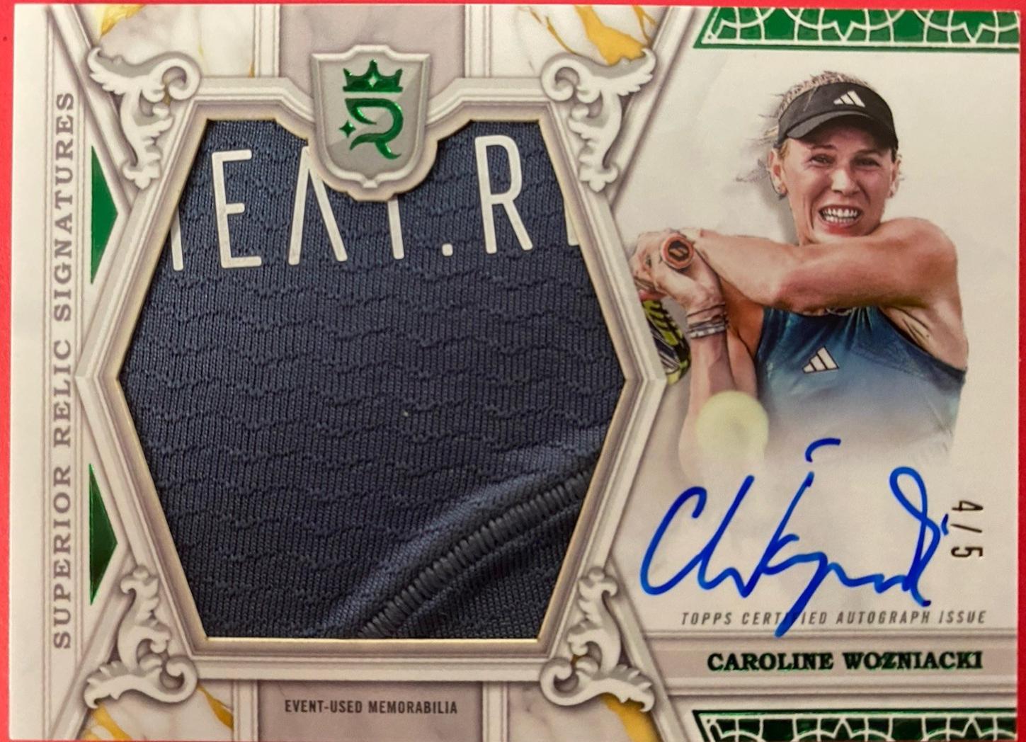 Caroline Wozniacki [Green] #SS-CWI