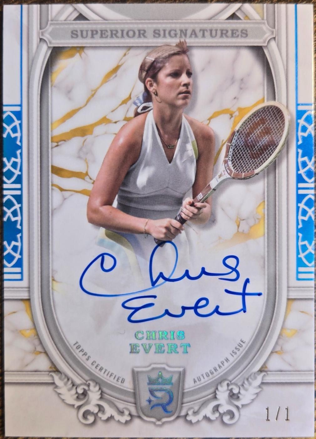 Chris Evert [Platinum] #SS-CET