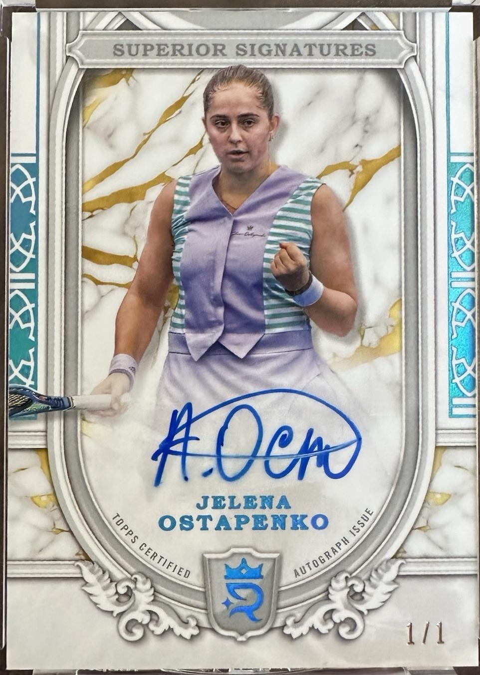 Jelena Ostapenko [Platinum] #SS-JOO