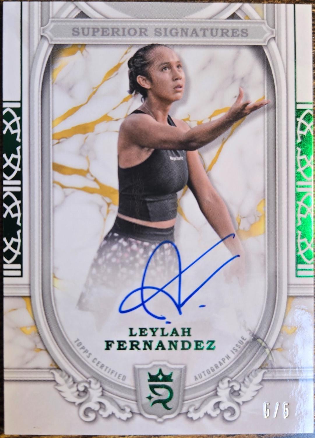Leylah Fernandez [Green] #SS-LFZ