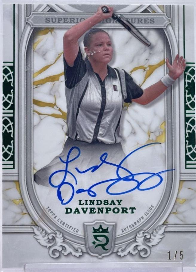 Lindsay Davenport [Green] #SS-LDT