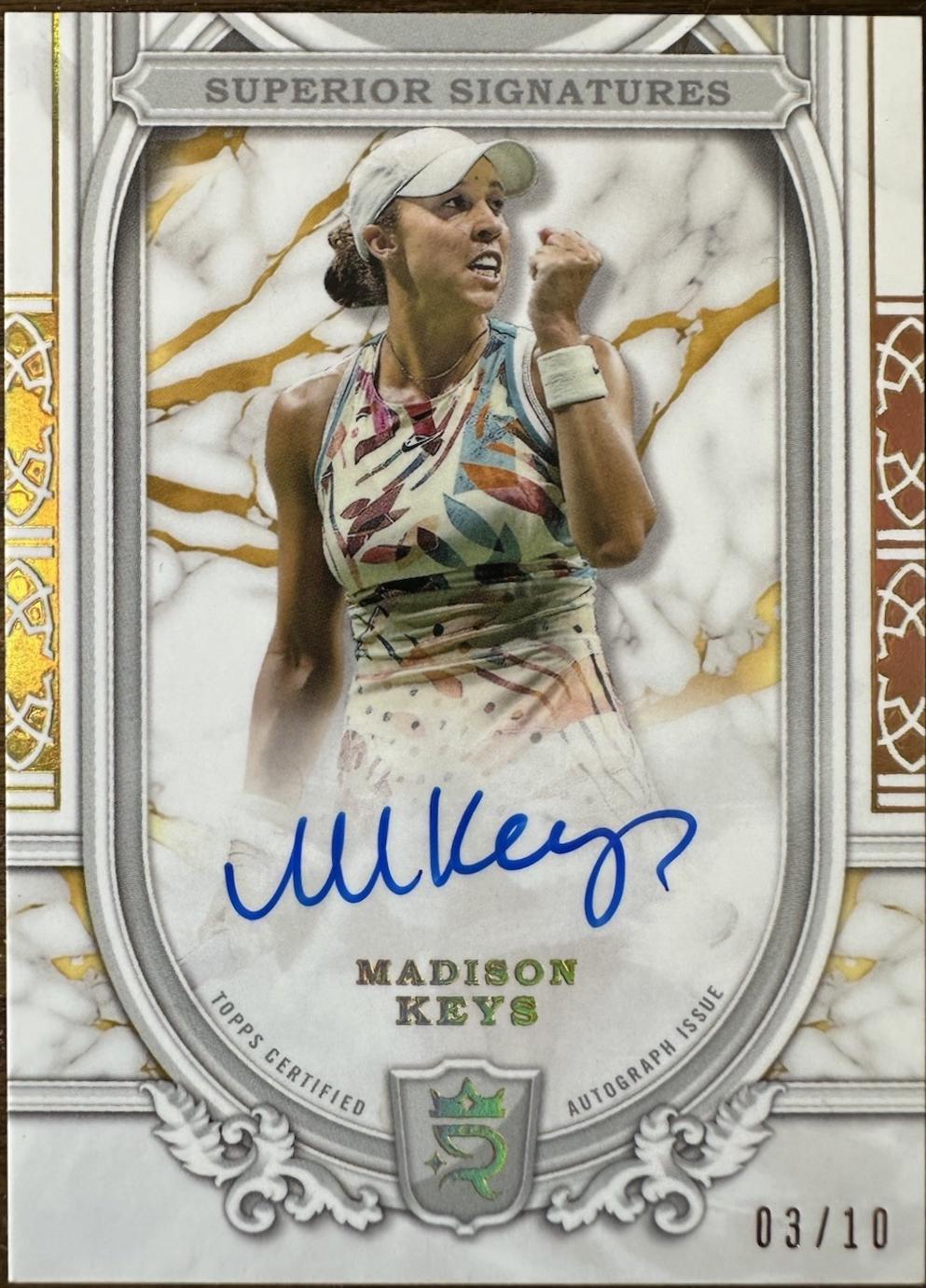 Madison Keys [Gold] #SS-MKS