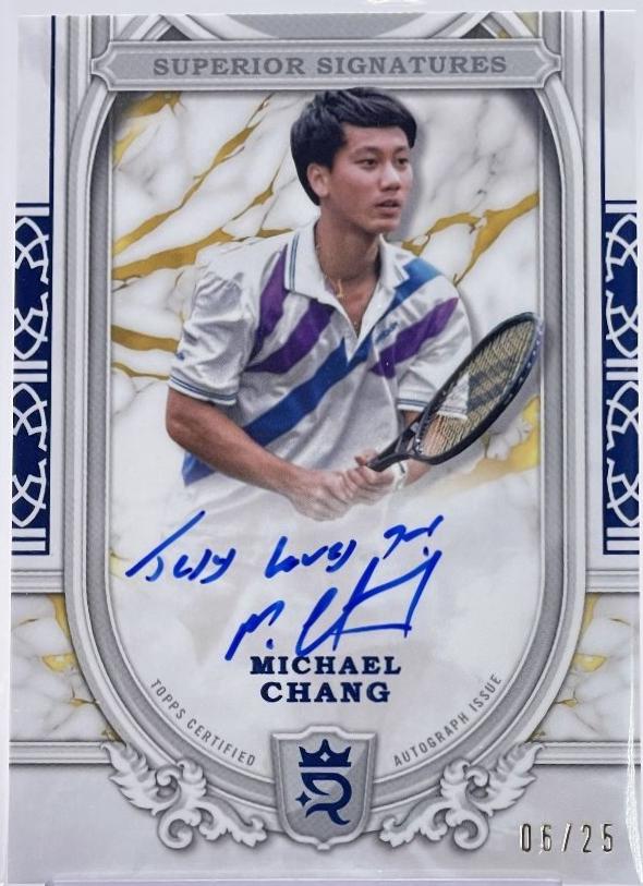 Michael Chang [Blue] #SS-MCG
