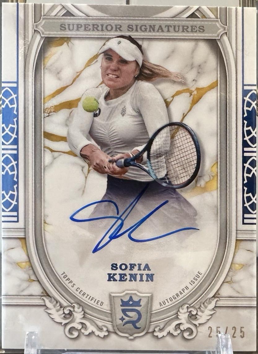 Sofia Kenin [Blue] #SS-SKN