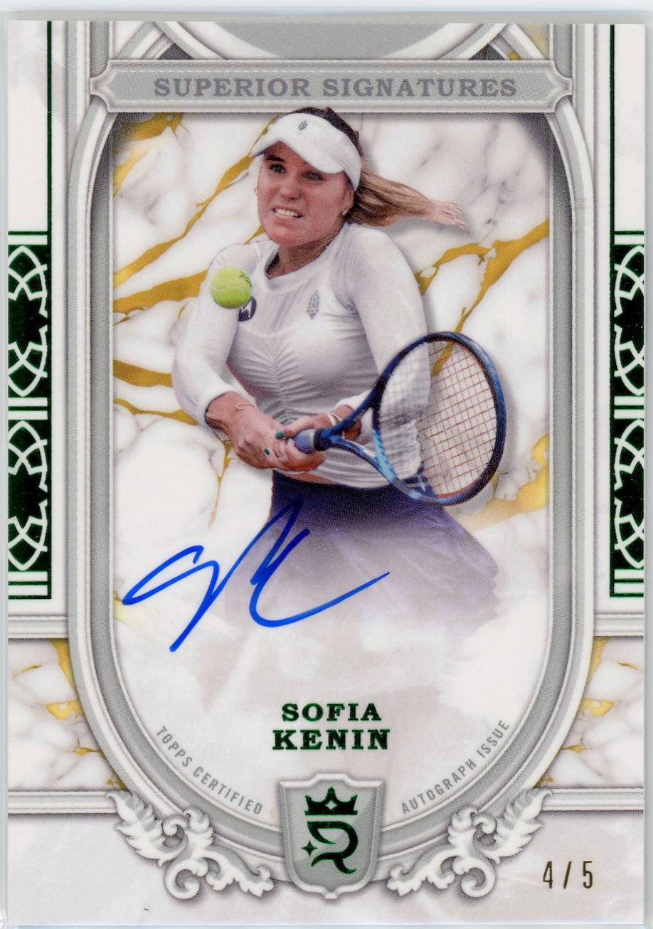 Sofia Kenin [Green] #SS-SKN