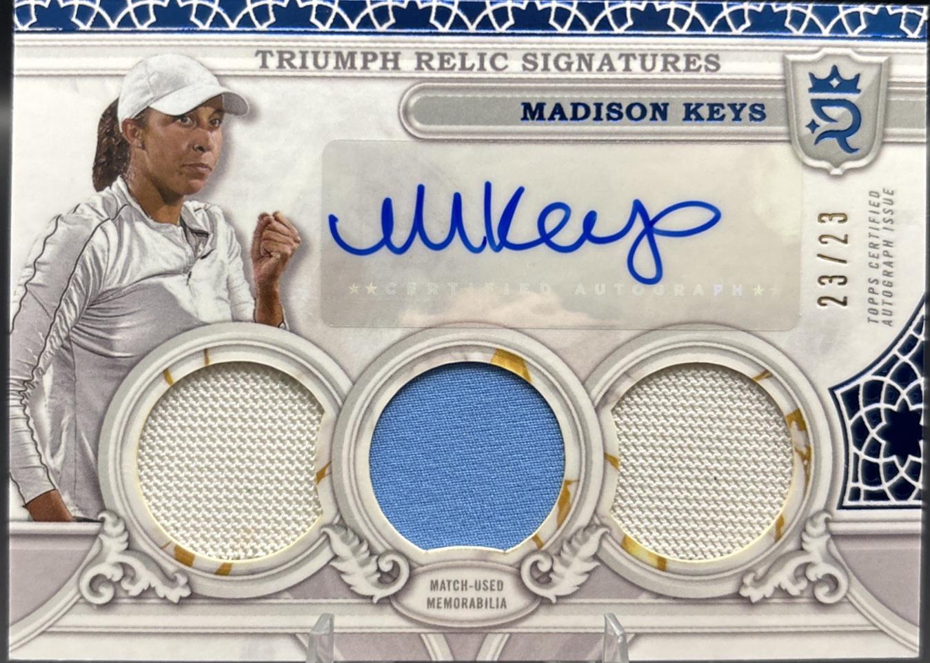 Madison Keys [Blue] #TRS-MS