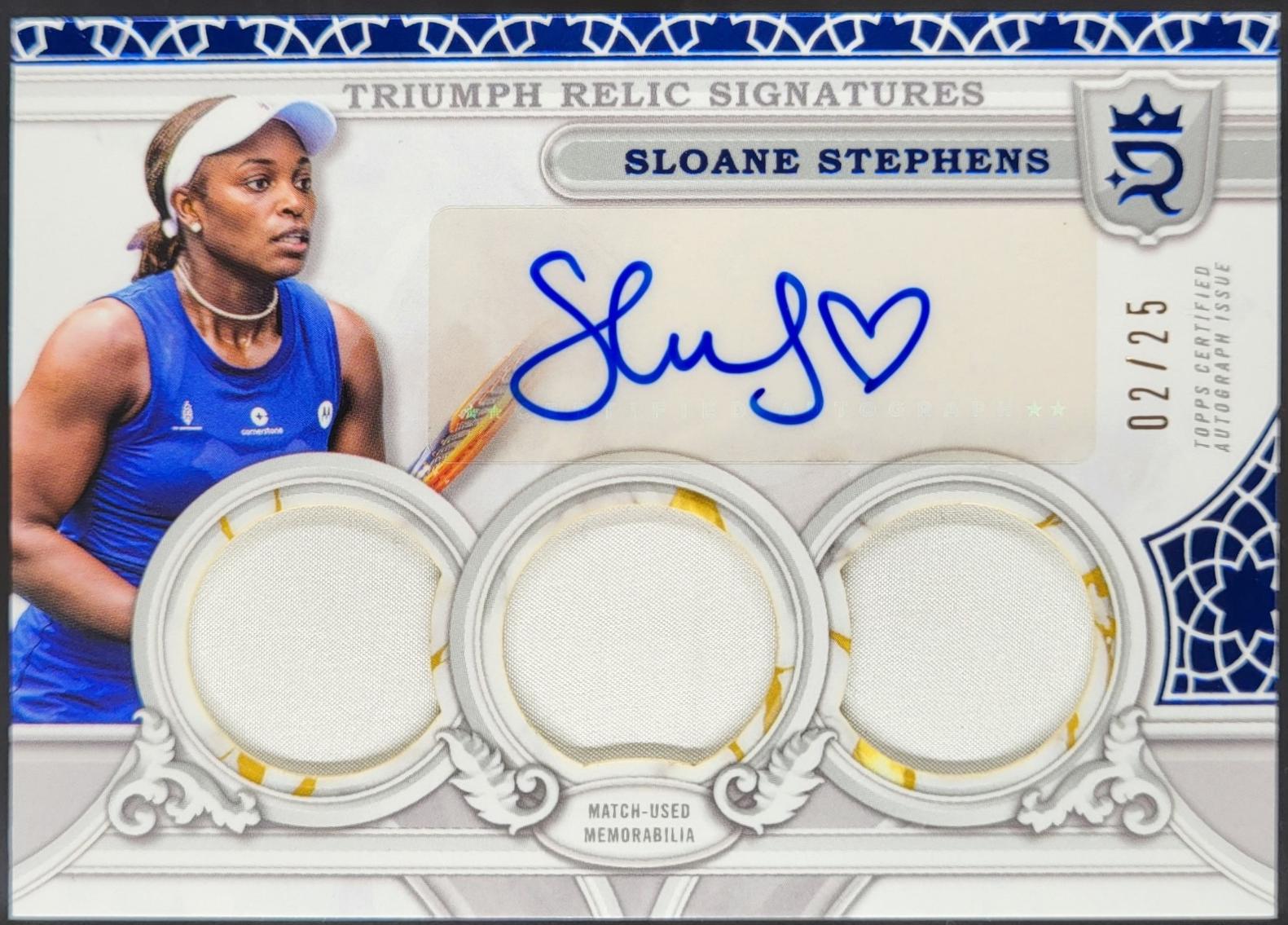 Sloane Stephens [Blue] #TRS-SS