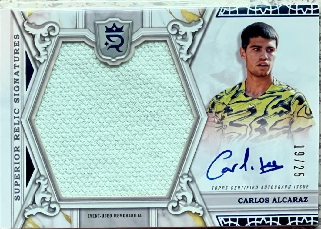 Carlos Alcaraz [Blue] #SRS-CA