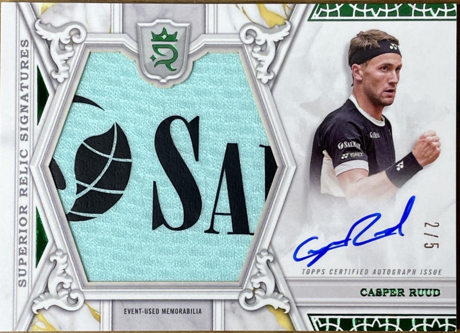 Casper Ruud [Green] #SRS-CR