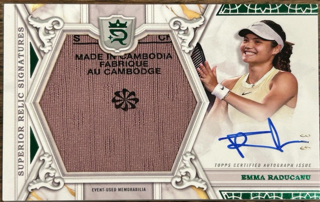 Emma Raducanu [Green] #SRS-ER