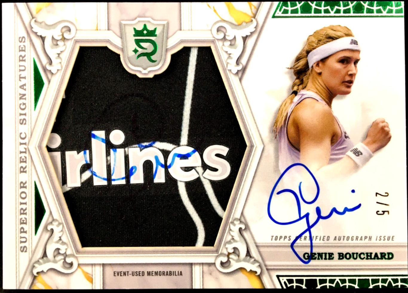 Genie Bouchard [Green] #SRS-GB