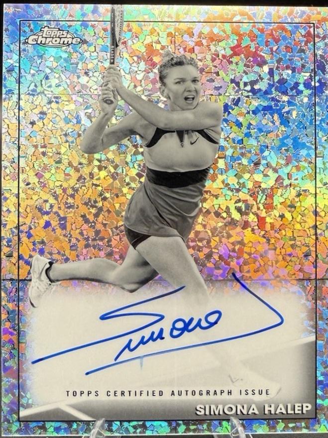 Simona Halep [Black White Mini-Diamond] #CA-SH