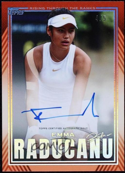 Emma Raducanu [Orange] #11A